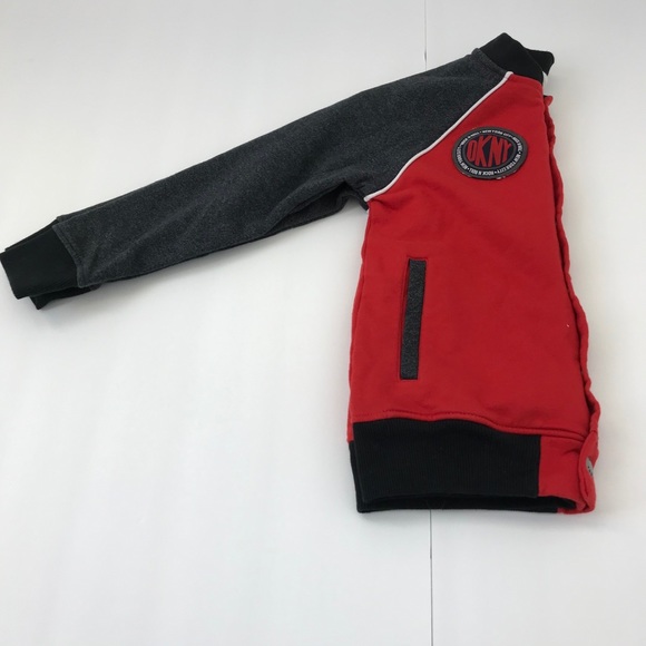 DNKY Logo Button Snap Jacket Coat - Picture 5 of 9